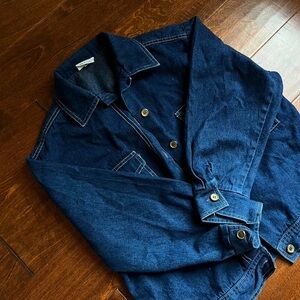 Russ Petites Classic Blue Denim Jacket